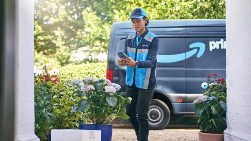Amazon Delivery Rider Small Business Delivery Service - Amazon Shipping UK