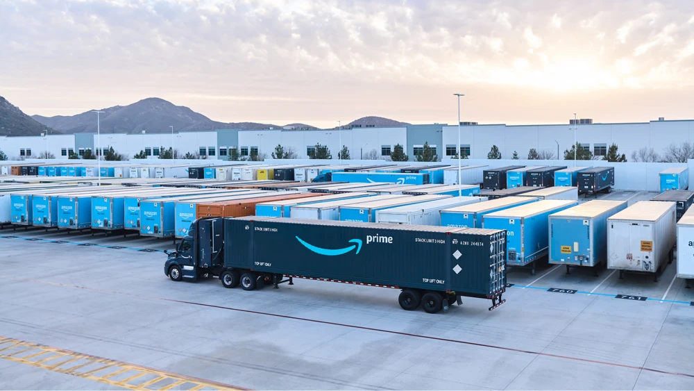 Amazon Loading Bay About Amazon Shipping - Powered By Amazon Logistics Network
